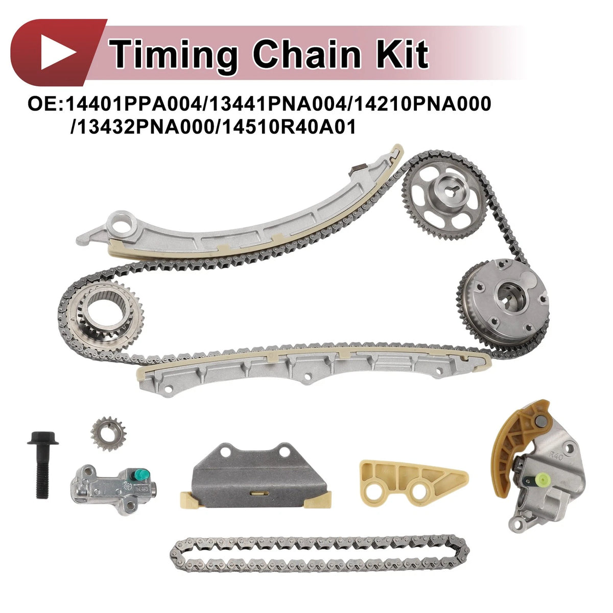 Timing Chain Kit for Honda Accord Civic Crosstour (2003–2015) No. 14401PPA004
