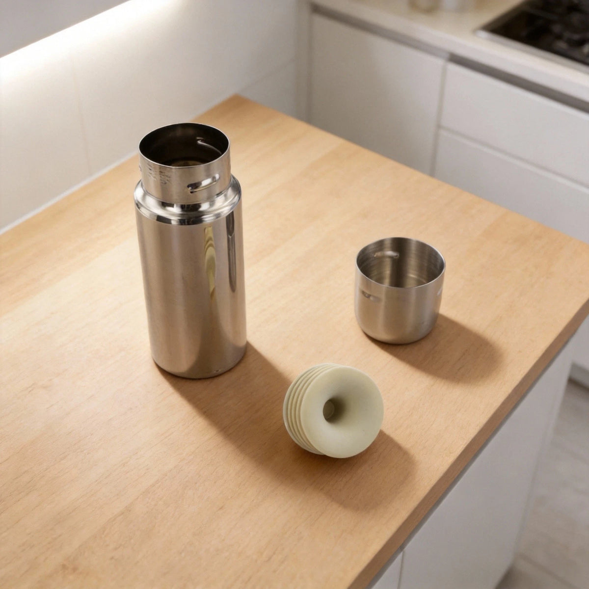304 Stainless Steel Oil Bottle for Precise Pouring (No Part Numbers)