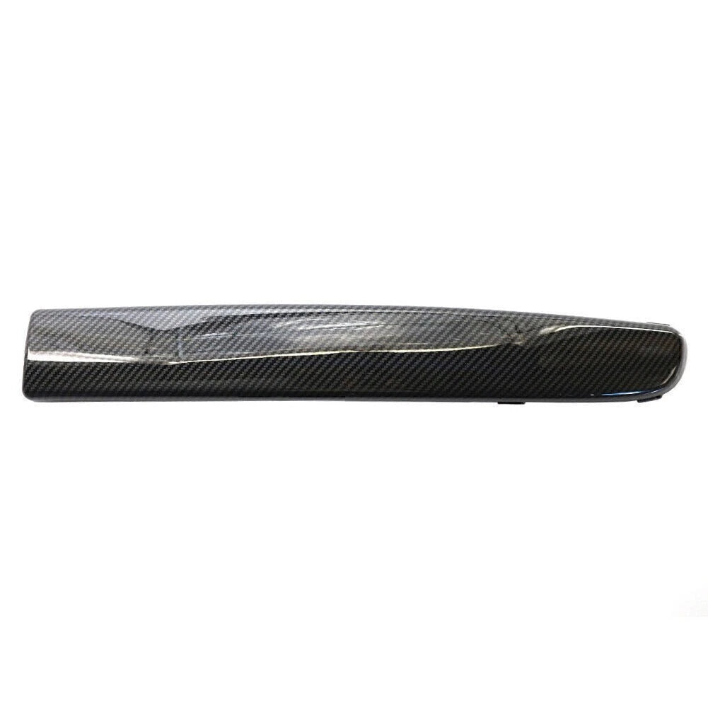 Front Left Side Bumper Moulding Trim for FIAT 500 (2007–2015) ABS Carbon Look
