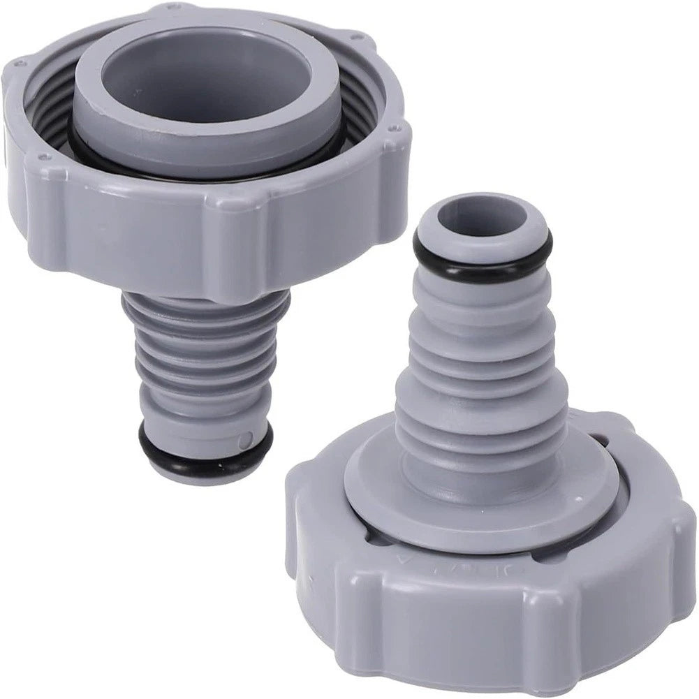 ABS Swimming Pool Hose Adapter - Leak Resistant Connector 5.4cm, 4.7cm
