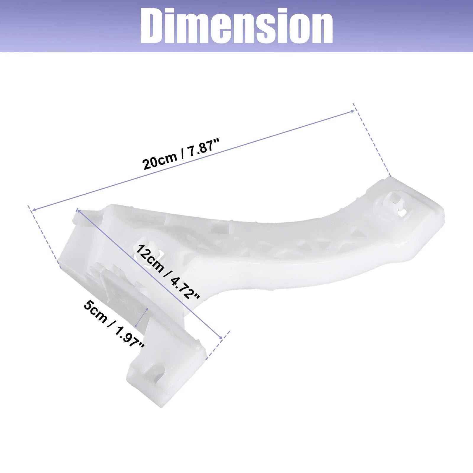 Front Right Bumper Mounting Bracket for Mazda 3 (2004–2009)