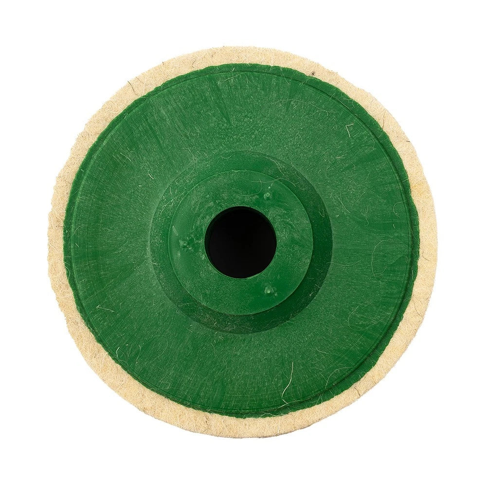 Set of 4 Wool Buffing Grinder Wheel Felt Polishing Discs 5 Inch