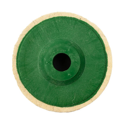 Set of 4 Wool Buffing Grinder Wheel Felt Polishing Discs 5 Inch