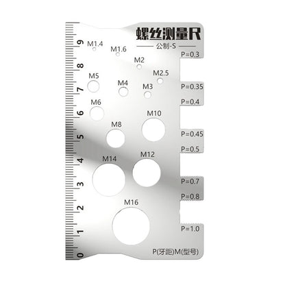 Pitch Measurement Gauge Screw Measuring Tool