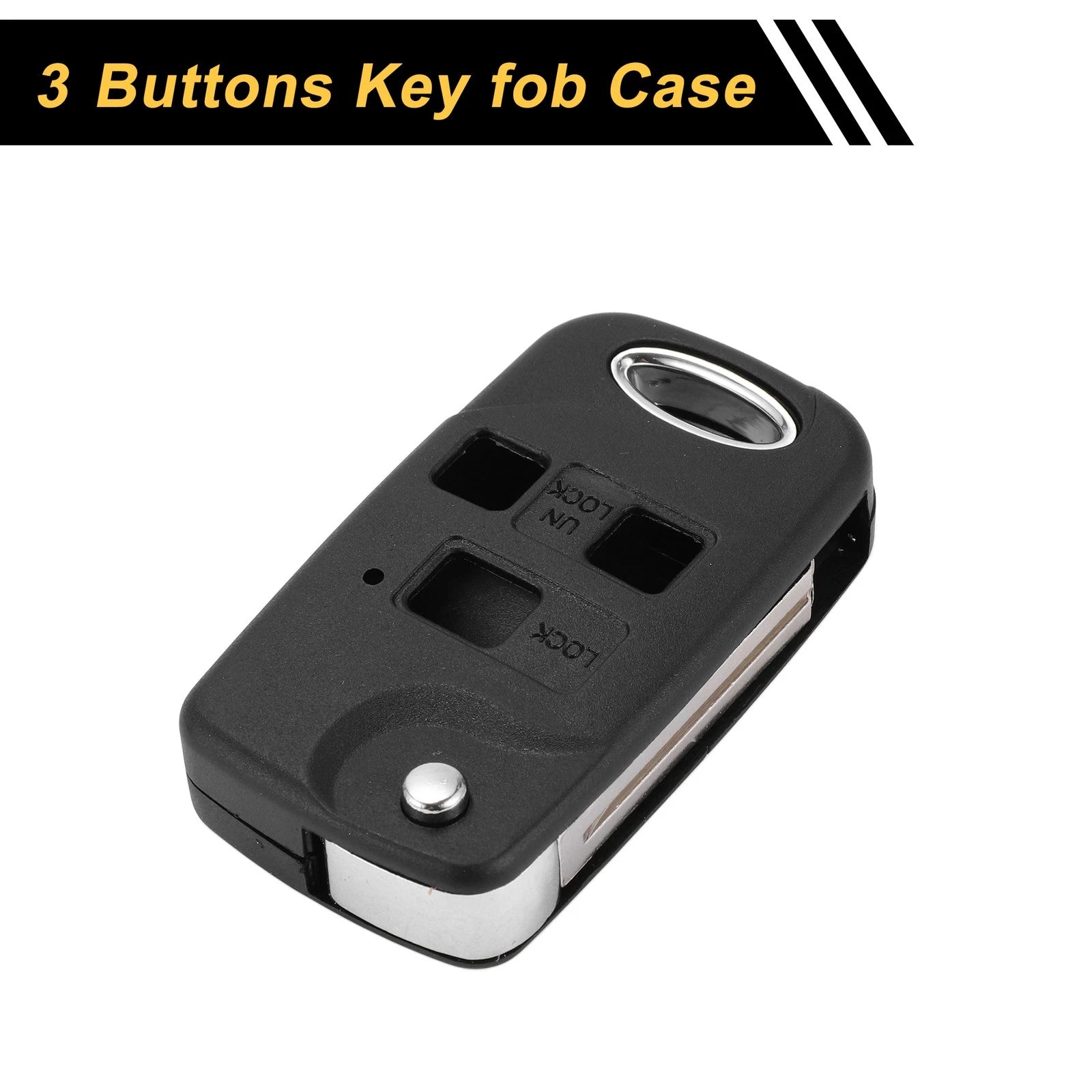 3 Button Key Fob Shell Case Replacement for Lexus RX300 (1999–2003)