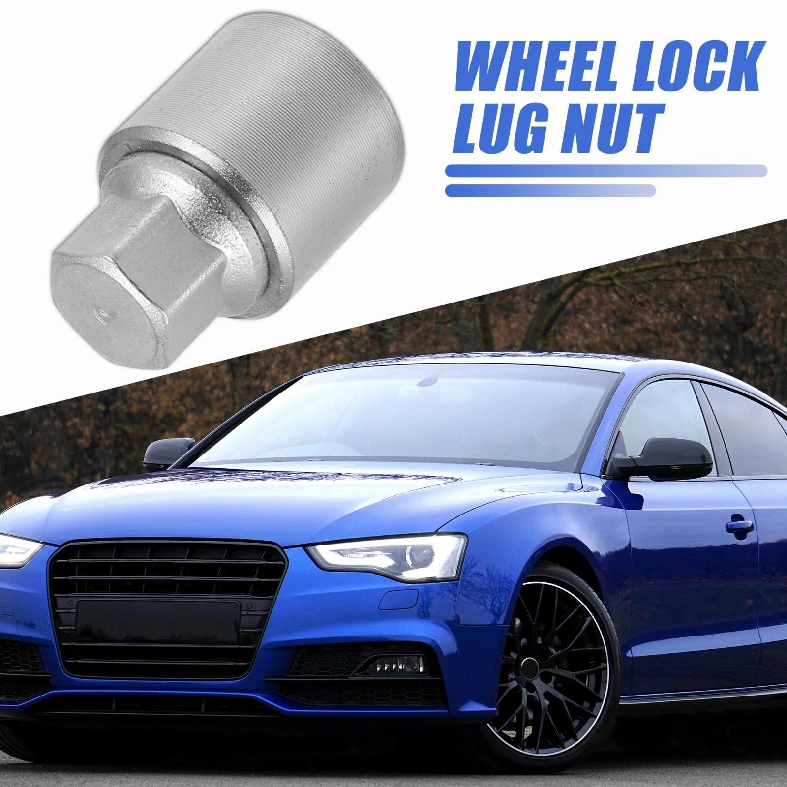 Wheel Lock Lug Nut Removal Socket Key for Audi A4L A5 A6L Q2L (2012–2024)