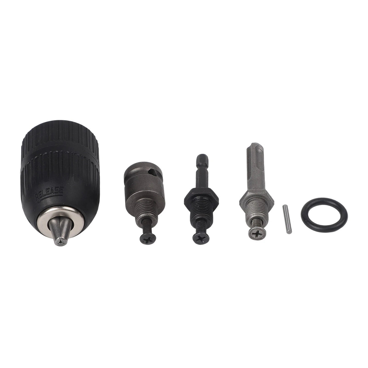 Keyless Chuck Adapter Set for Universal Use (Drill Chuck)