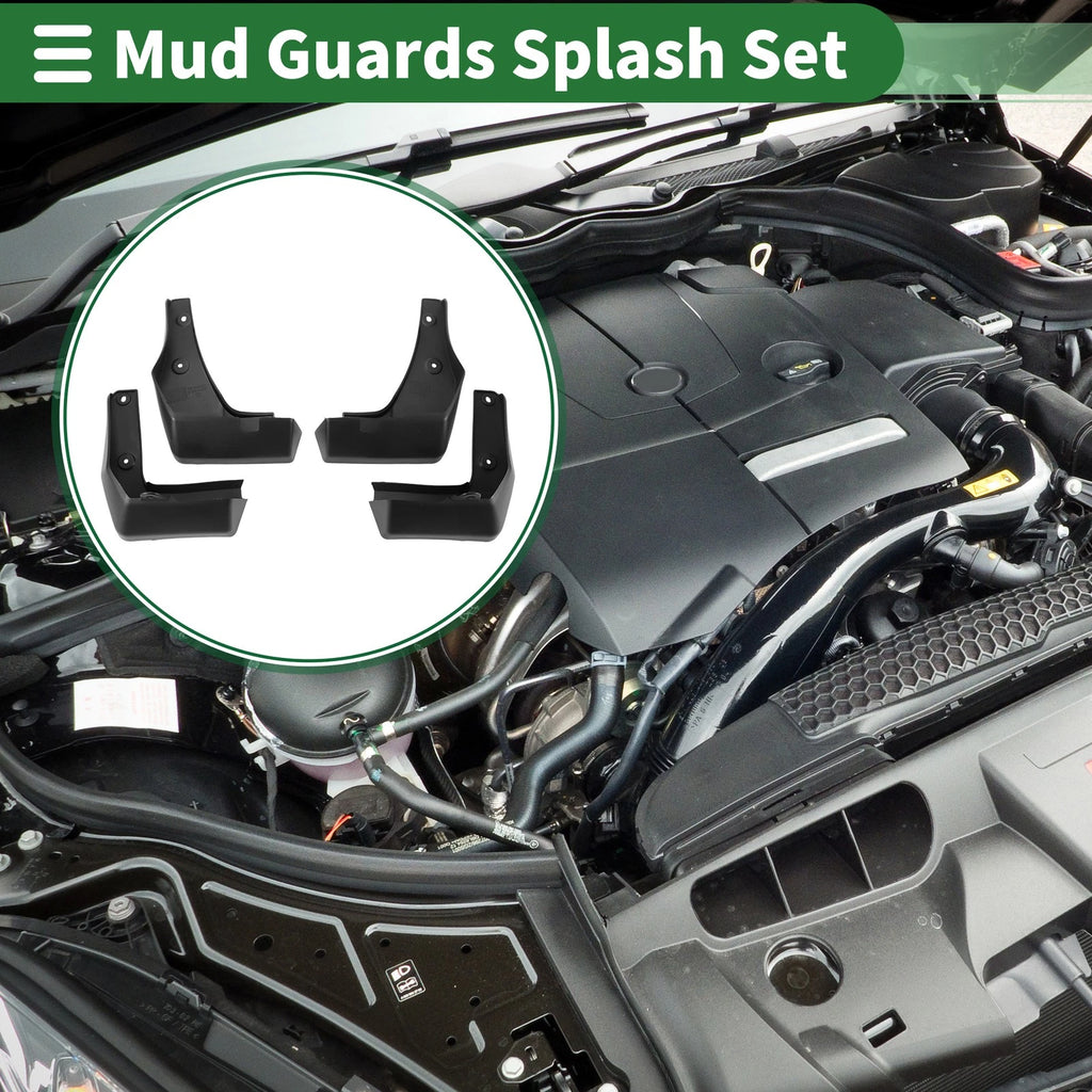 Mud Flaps Splash Guards Front & Rear Set for Honda Greiz (2015–2019)