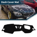 Dashboard Dash Cover Mat for BMW 4 Series 2021–2021 Sun Protector Pad Black