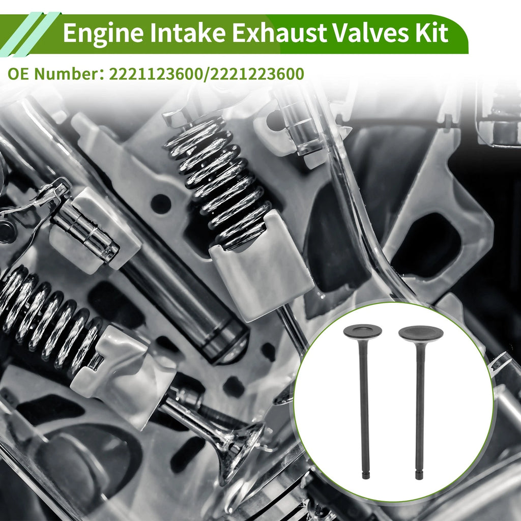Engine Intake Exhaust Valves Kit Replacement for Hyundai Elantra 2.0 (2017–2019)