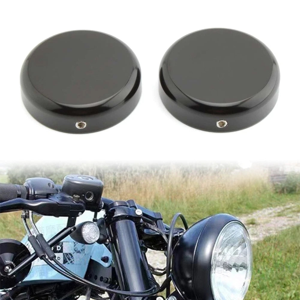 2X Upper Fork Caps Cover for Harley Breakout Softail Street Bob (2016–2022)