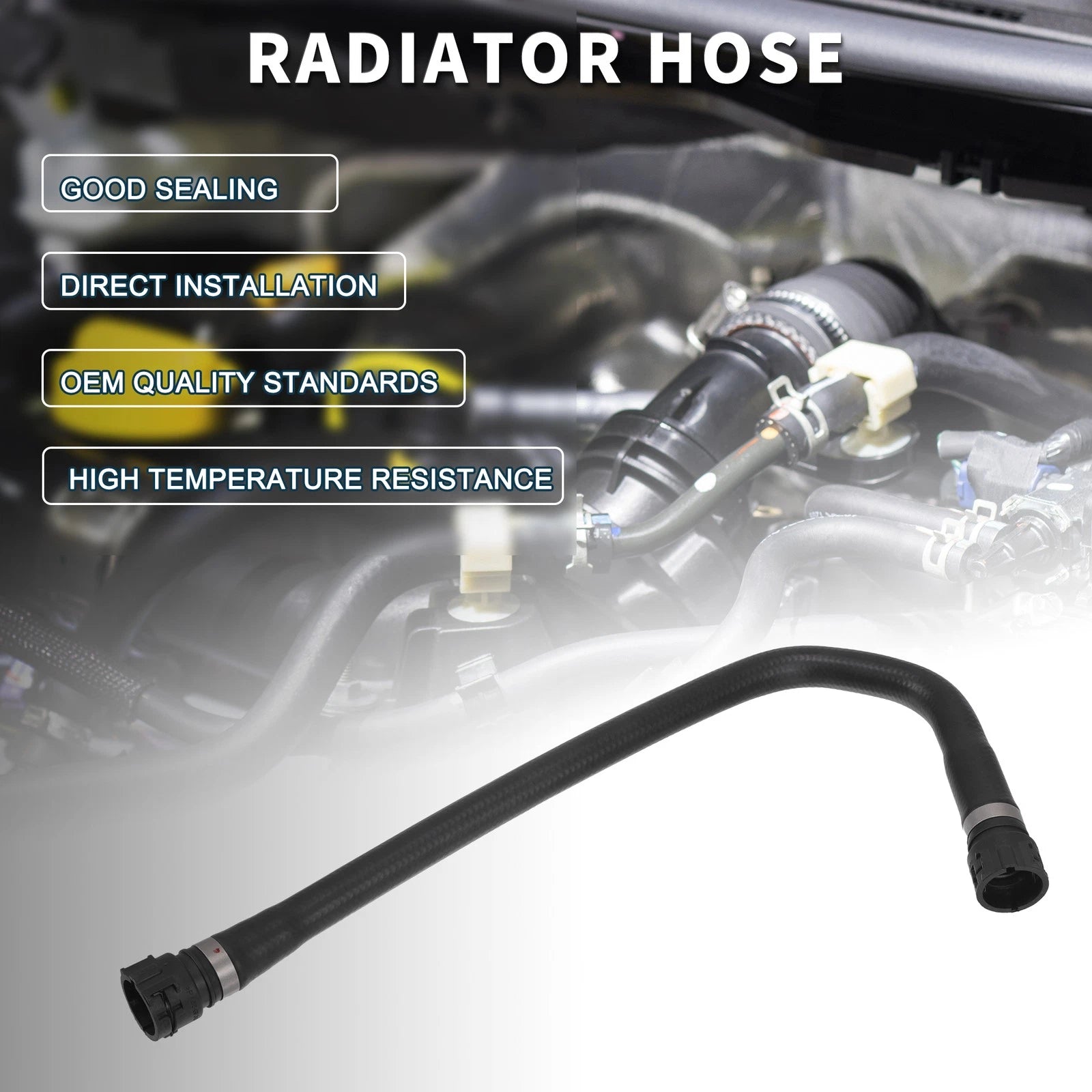 Radiator Hose Replacement for BMW 528i 530i 1999–2003