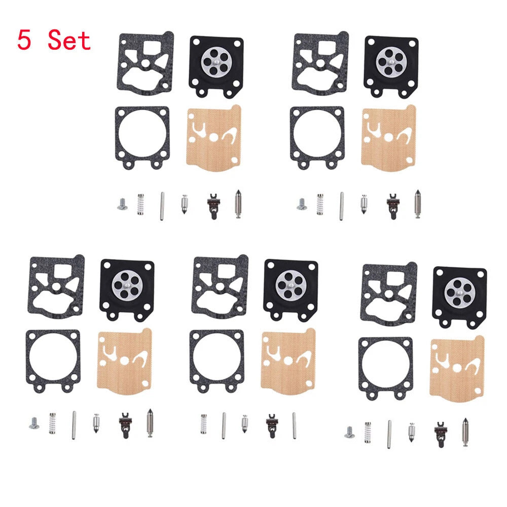 Set of 5 Carburetor Repair Kits for Stihl 024 026 MS240 MS260 (WALBRO K11-WAT)