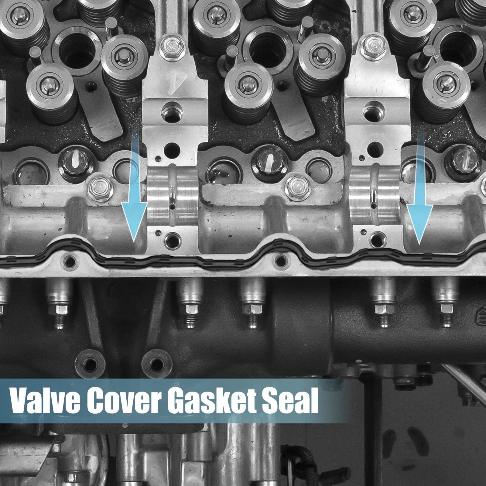 Engine Valve Cover Gasket Set Replacement for Chevrolet Cadillac CTS (2008–2016)