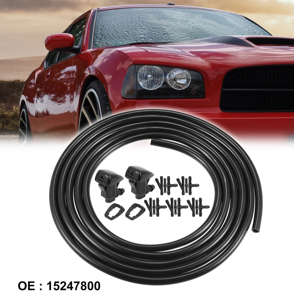 2pcs Windshield Washer Nozzle Hose Kit for GMC Acadia (2011–2012)