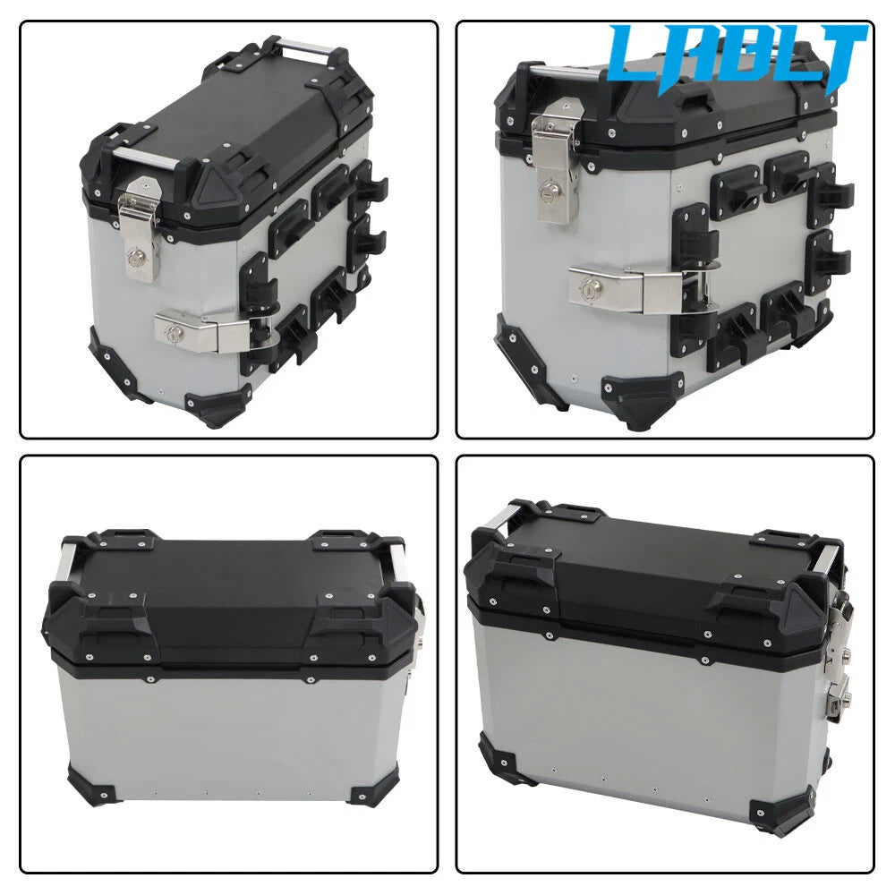 Hard Side Saddlebag Box Trunk Panniers for Motorcycle (36L)