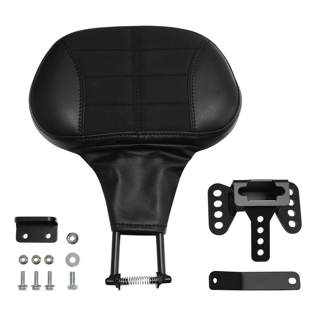 Front Rider Driver Backrest for Harley Road Glide (2009–2023) Black