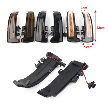 LED Side Mirror Sequential Turn Signal Lights for Mercedes-Benz A/B/C/E/S/CL/GLK