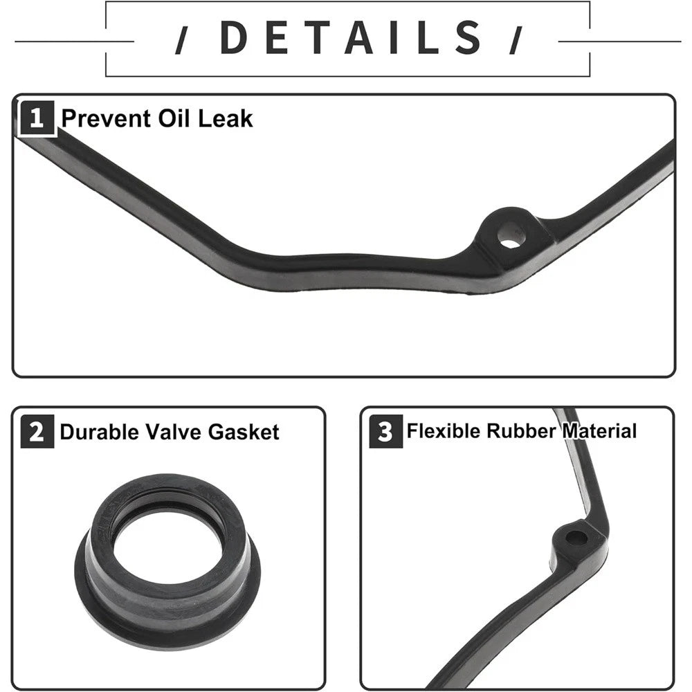 Engine Valve Cover Gasket Set For Mitsubishi Lancer 2002-2007 2.0L L4 VS50535R