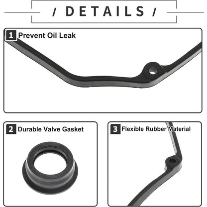 Engine Valve Cover Gasket Set For Mitsubishi Lancer 2002-2007 2.0L L4 VS50535R