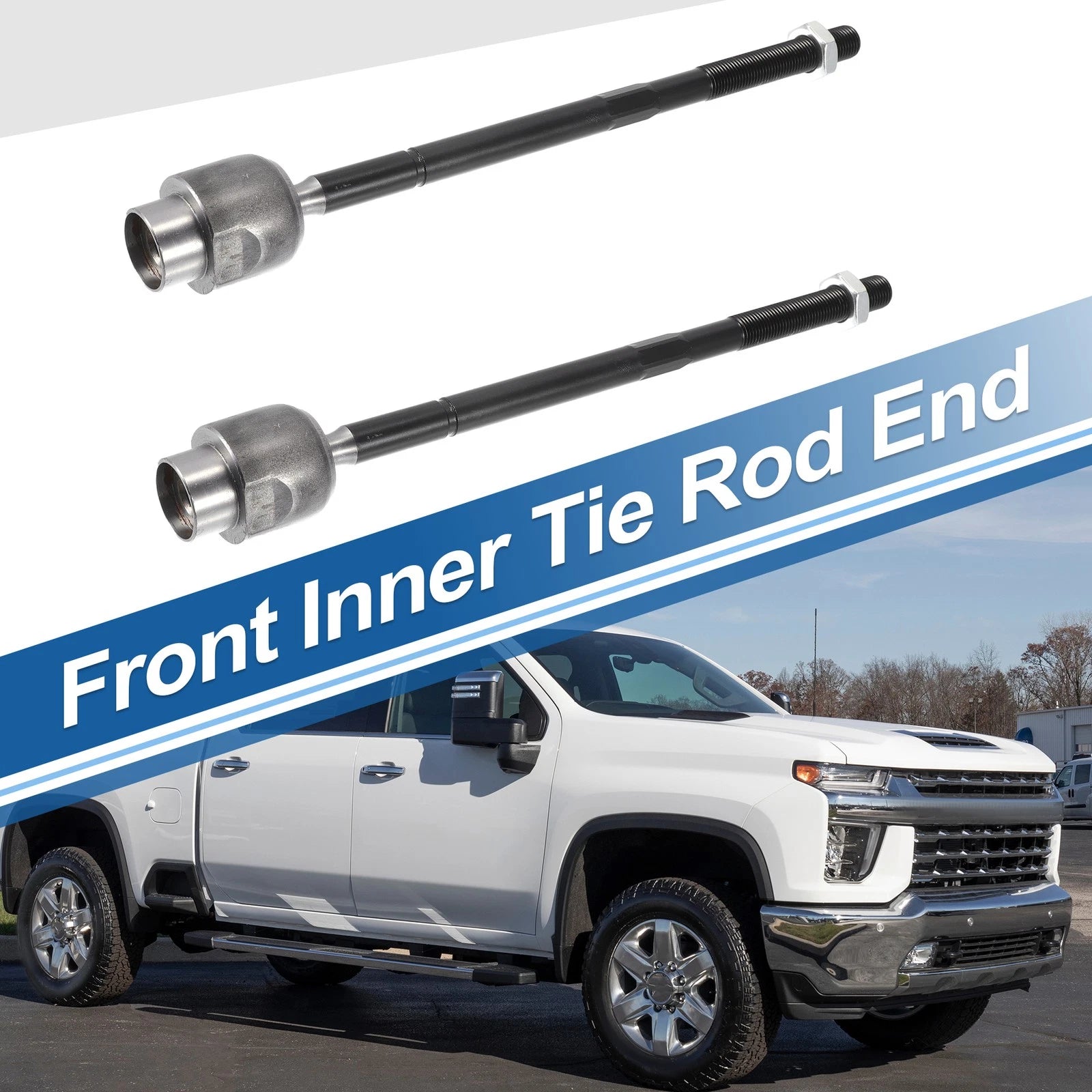 2pcs Front Inner Tie Rod End Links Replacement for Chevrolet Malibu (2013–2016)