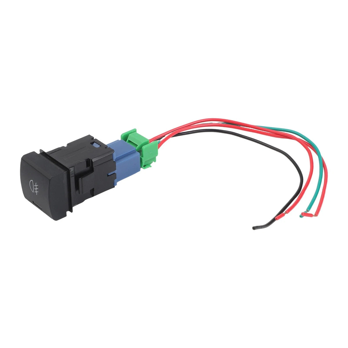 Black Color Fitment Steering Sheel Fan Heating Rearview Switch Button