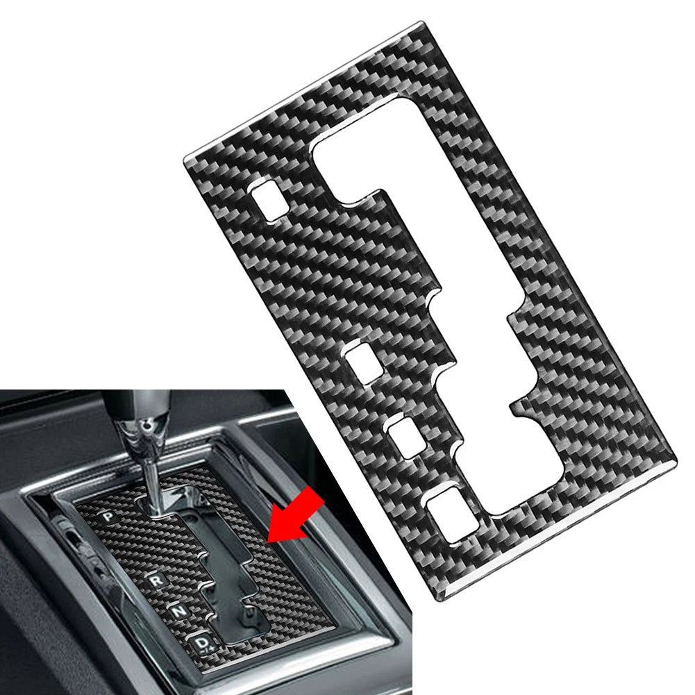 Black Gear Shift Panel Cover Trim for Chrysler 300 300C (2005–2007)