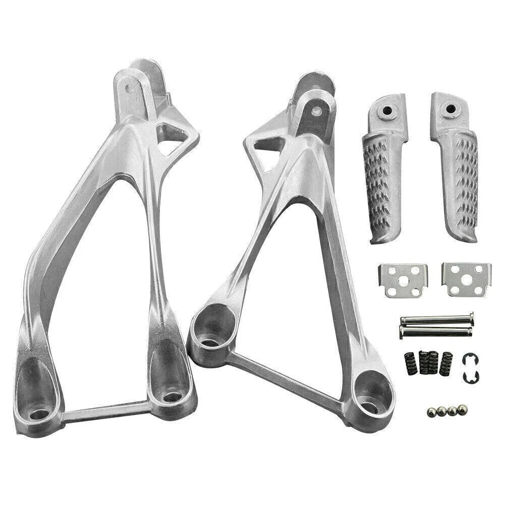 Rear Passenger Foot Pegs for Kawasaki Ninja ZX6R (2005–2008)