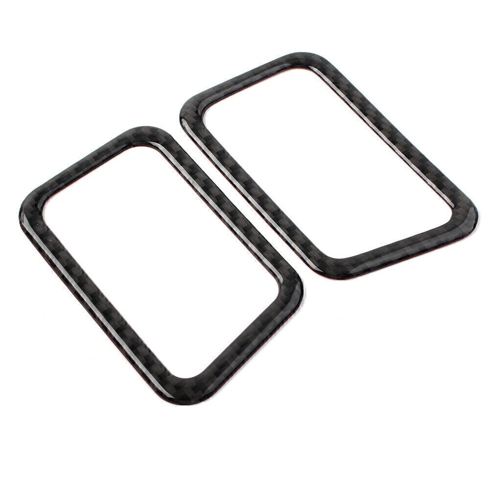 2x Interior Dashboard Air Outlets Vent Cover Trim Fit Subaru Forester 2013-2018