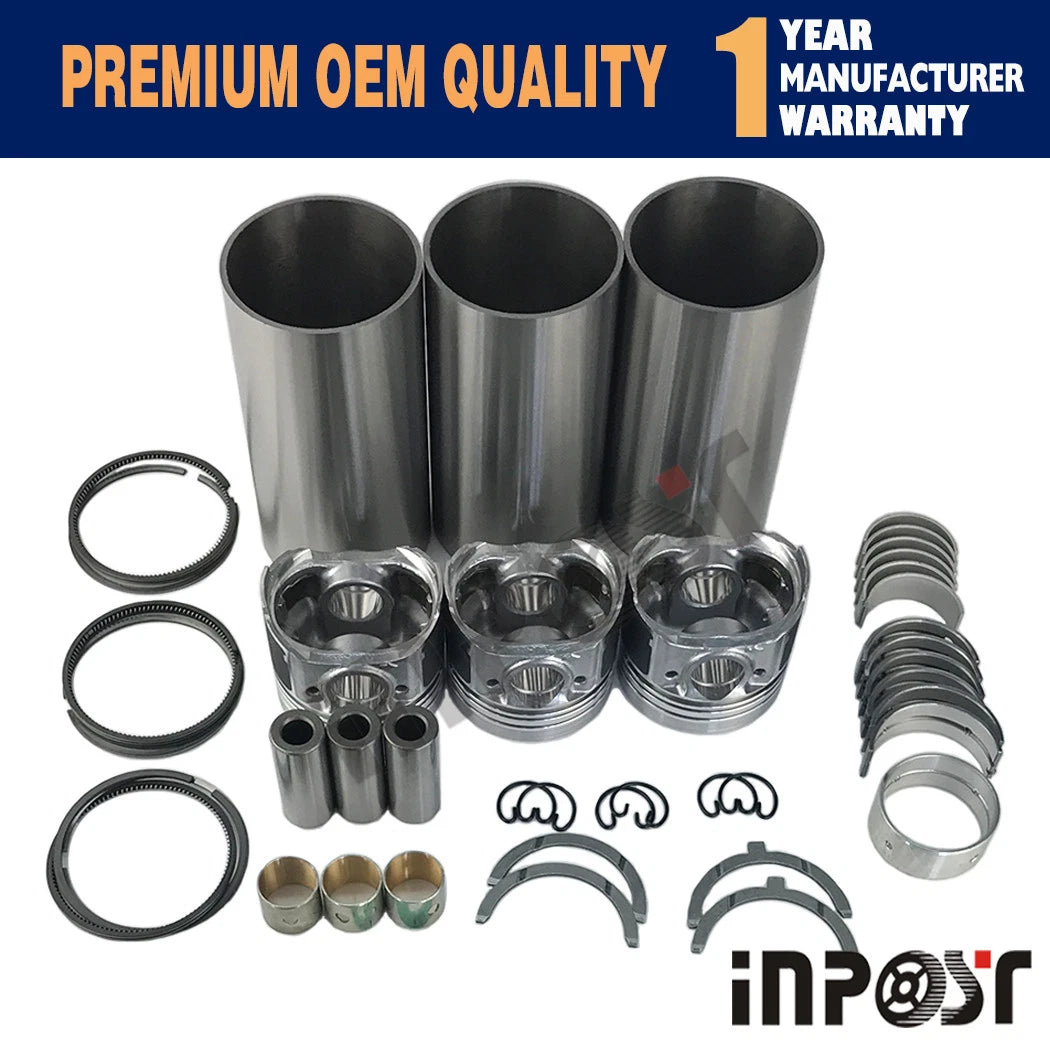 Overhaul Rebuild Kit for Kubota D1803MDI (Engine Tractor Loader)