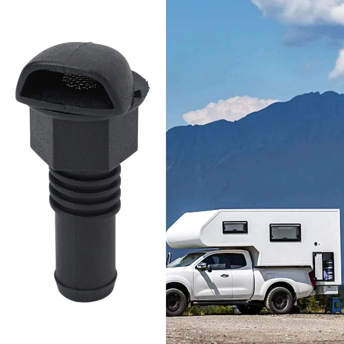 Marine Fuel Ventilation Device for 5/8 Inch Hoses