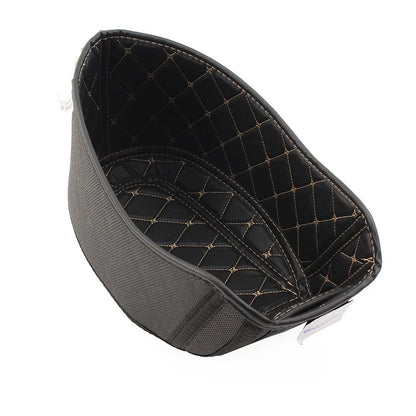 Leather Storage Box Seat Shell Cover Mat for Honda Click 150/125 (2016–2019)