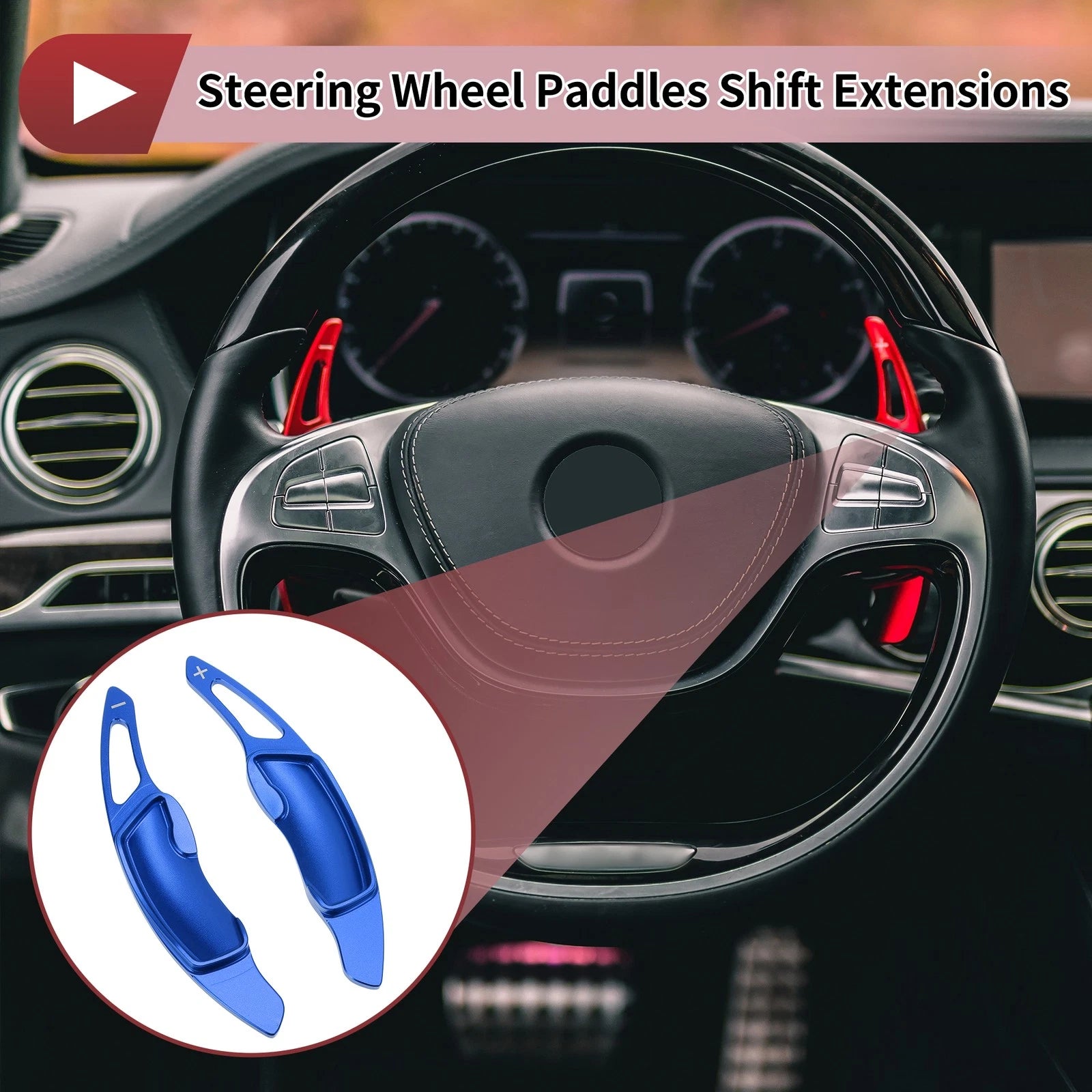 Steering Wheel Paddle Shifters Pair for Subaru Forester (2012–2025)