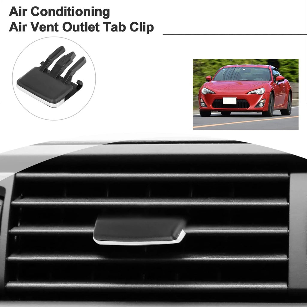 A/C Air Vent Outlet Tab Clip Front Center for Toyota Corolla (2007–2013)