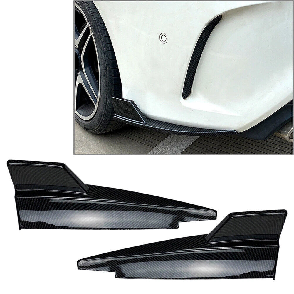 Carbon Rear Bumper Splitter Side Vent Kit for Mercedes Benz CLA-Class (2013–2019)