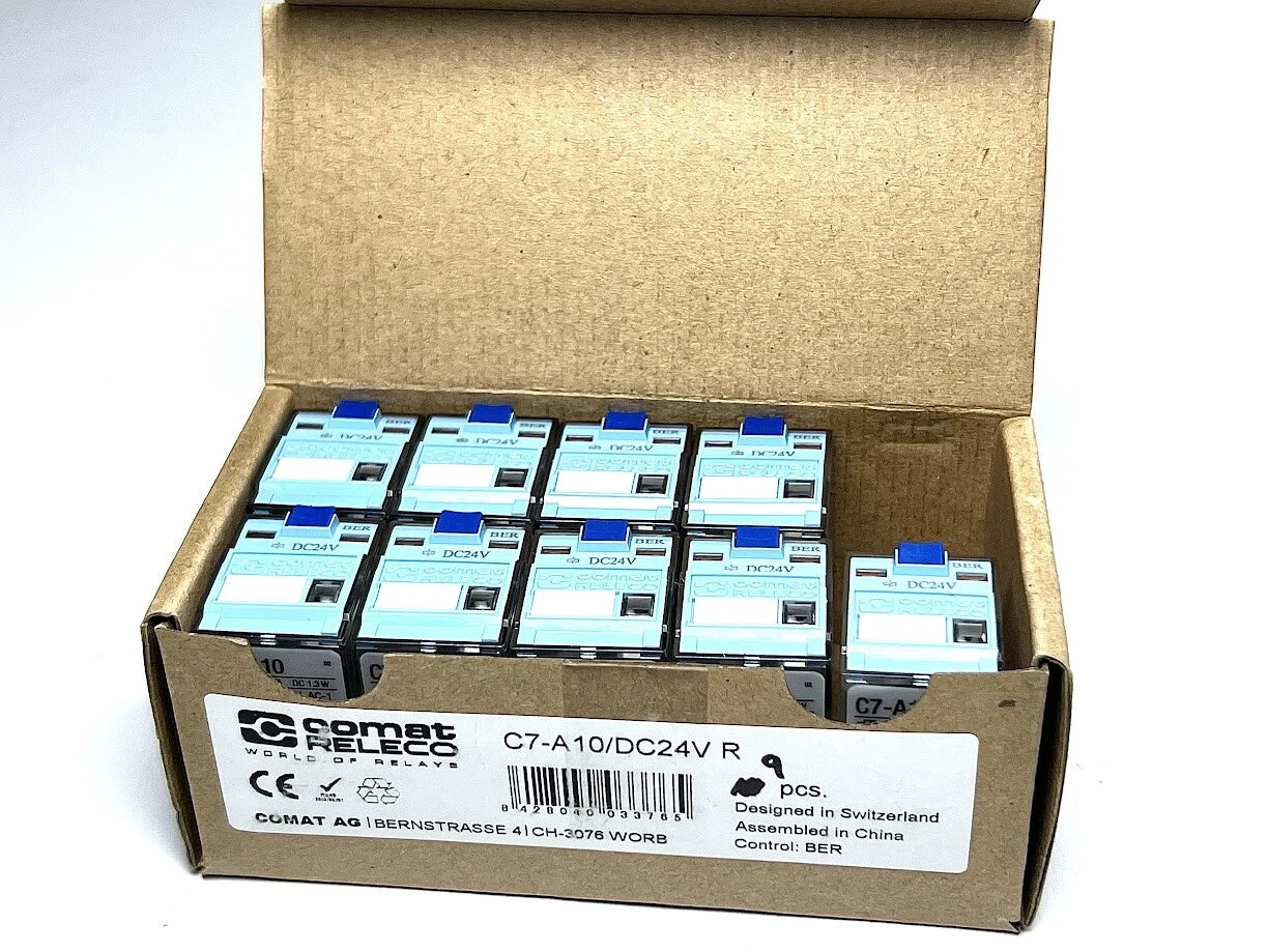 9 Pack Control Relay DC24V for Comat Releco C7-A10
