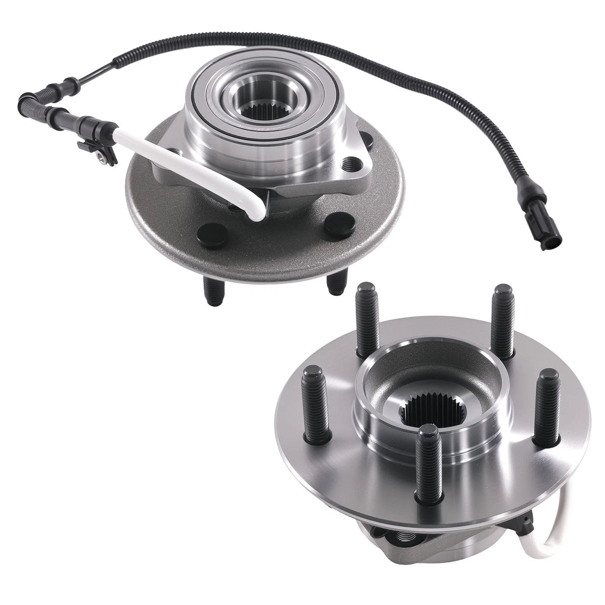 Front Wheel Hub Bearing Assembly for Ford F-150 4WD (2000–2003) 515029 ABS