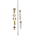 Adjustable Column Shift Linkage Kit for GM 350 400 700R4 TH400 (1970–1990)