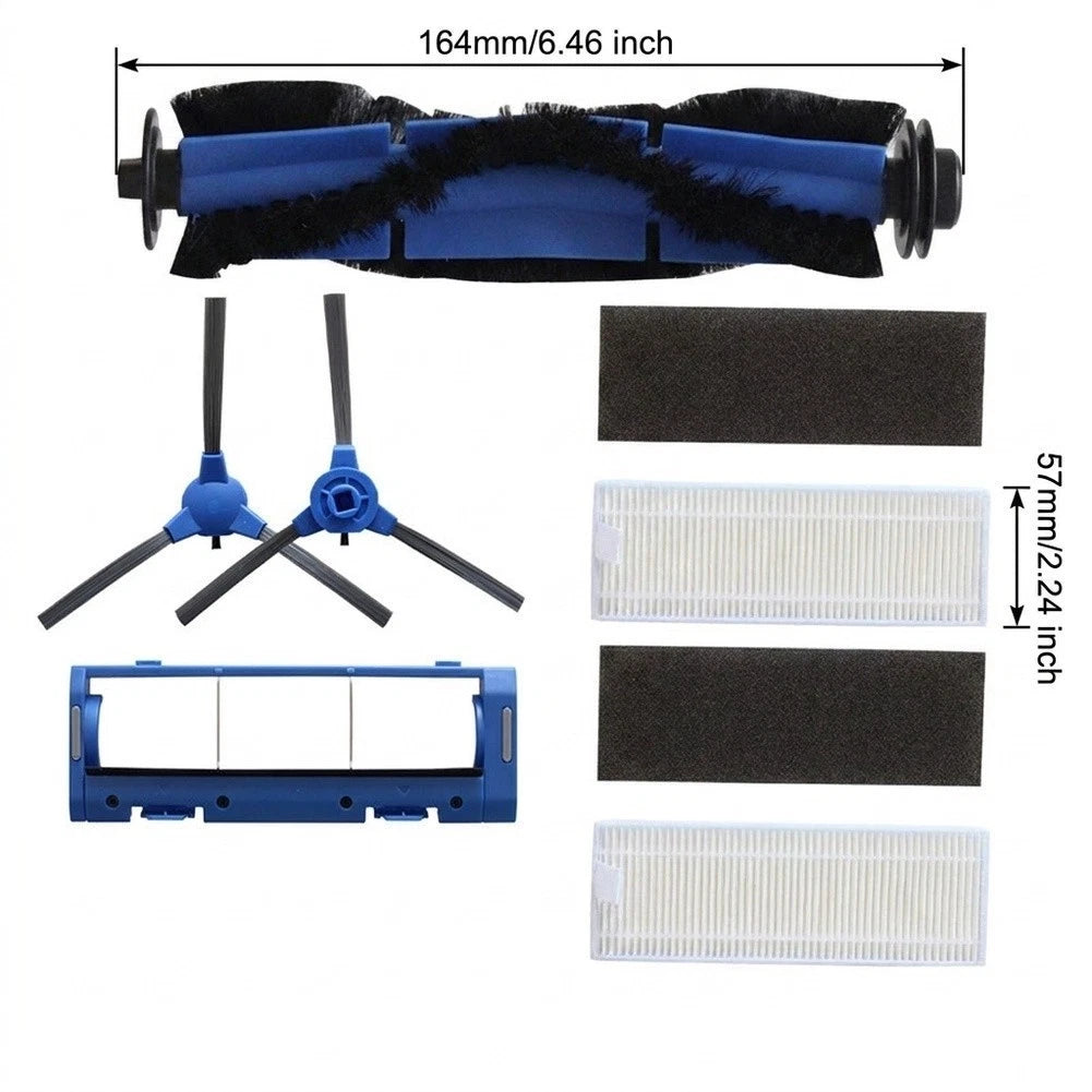 Set of 4 Filters for Home Daily Cleaning Robot Vacuum