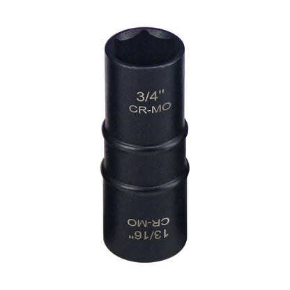 16.5mm 17.5mm Thin Wall Wheel Nut Flip Socket 1/2in Drive