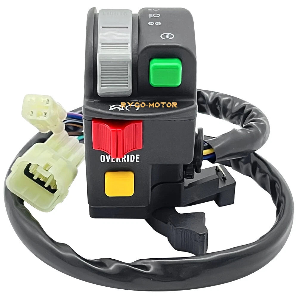 Left Handle Start Stop Control Switch for Kawasaki Brute Force KVF300 (2003–2007)