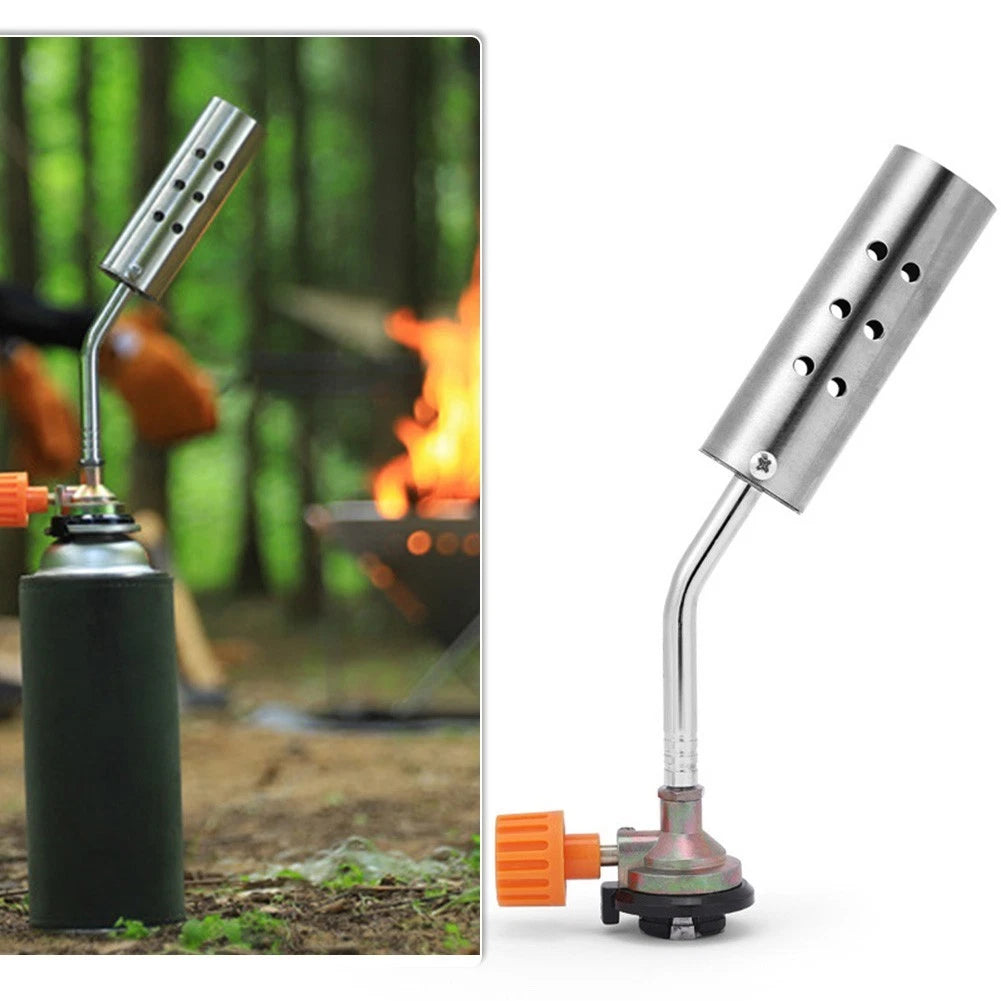 Portable Stainless Steel Barbecue Igniter with Adjustable Flame Control