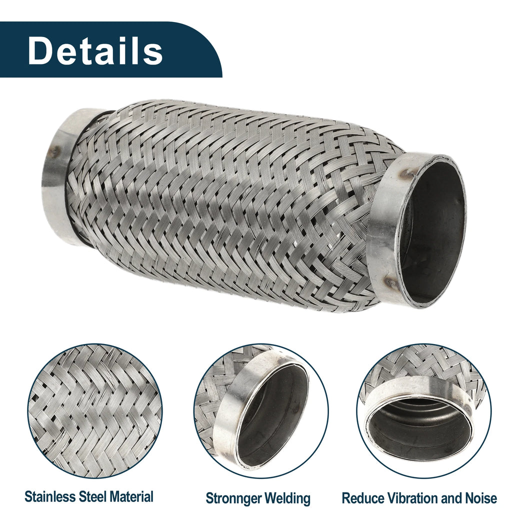 Exhaust Flex Pipe for Universal Applications (2.16 Inch OD)