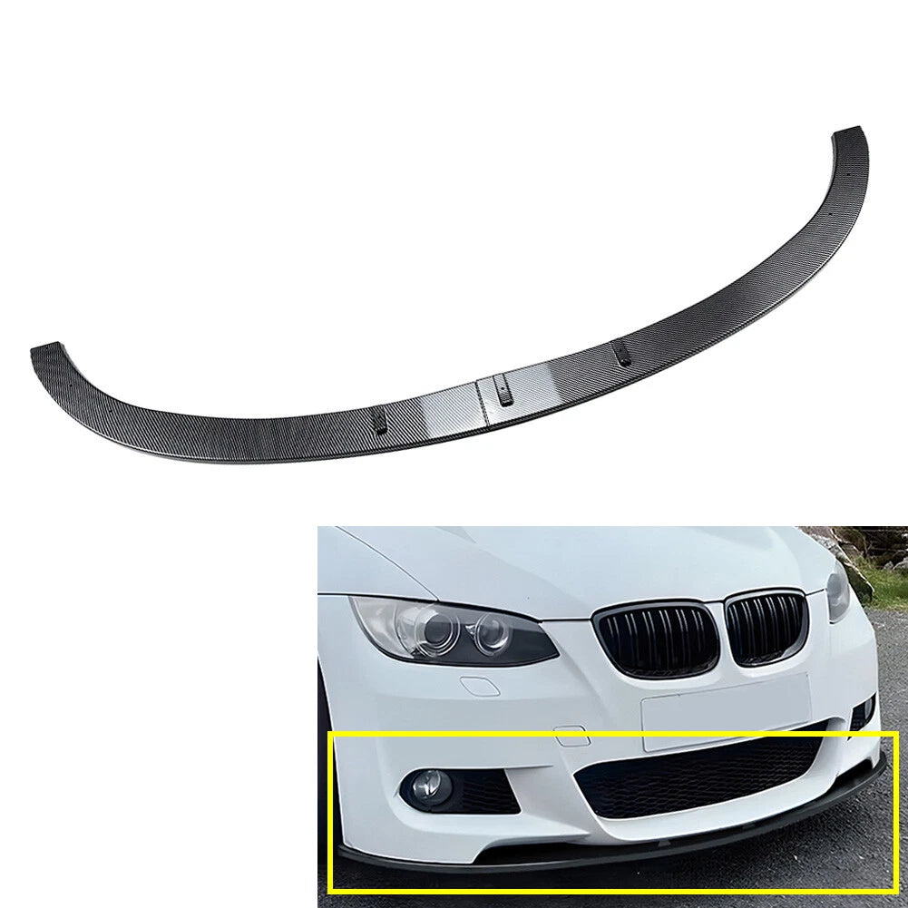 Front Bumper Lip Spoiler Splitter for BMW 3 Series E92 E93 M Sport (2006–2013)