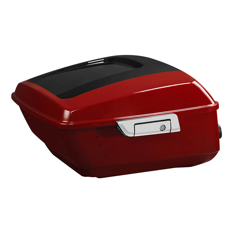 King Trunk for Harley Touring Road Glide (2014–2025) Billiard Red/Vivid Black