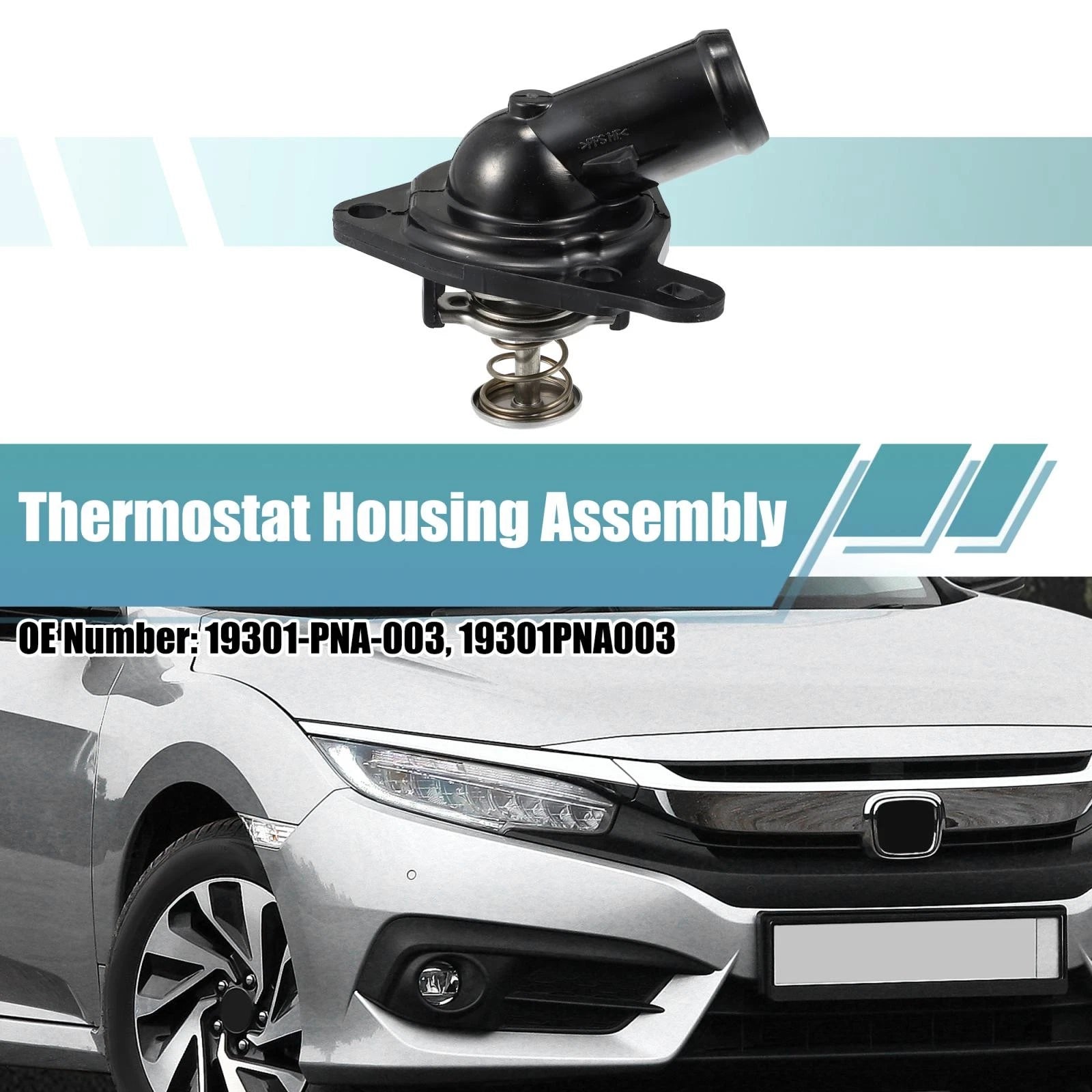 Engine Coolant Thermostat Housing Replacement for Honda CR-V (2002–2006)