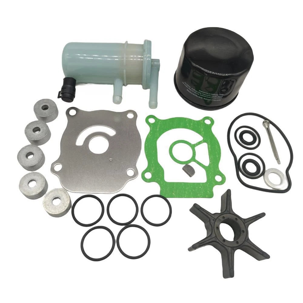 Outboard Maintenance Repair Kit for Suzuki 4-Str 20HP 25HP (17400-95870, 17400-95J02)