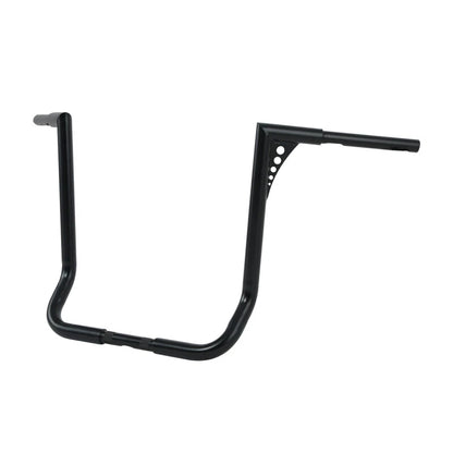 Chrome/Black 18" Ape Hanger 1 1/4" Handlebar for Harley Street Glide (1982–2024)
