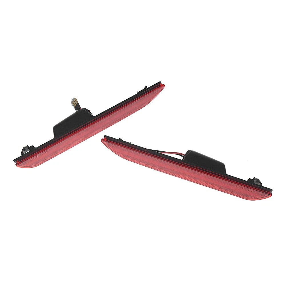 LED Rear Side Marker Lights for Ford Mustang (2015–2022) PC Shell Red