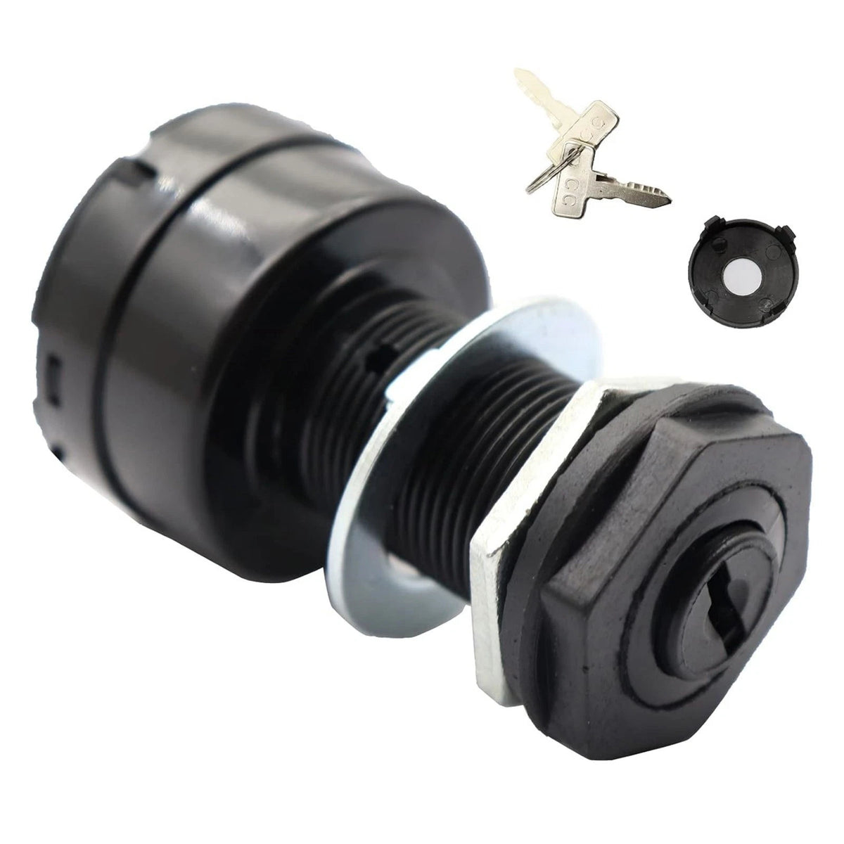 Ignition Key Switch 101826201 for Club Car DS Electric Golf Cart (1996–UP)